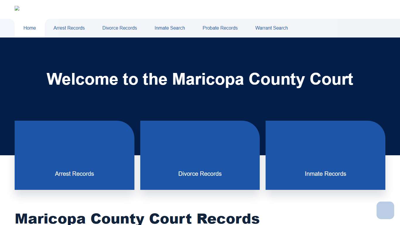 Maricopa County Court Records Online Case Search